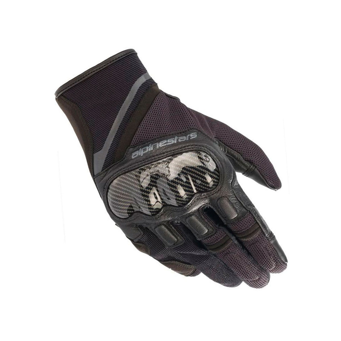 Guantes Certificados Alpinestars Chrome fibra de carbono