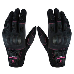 Guantes de Mujer para moto Scoyco MC12w Fucsia