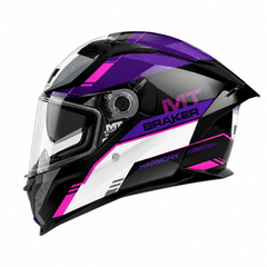 Casco integral MT Braker 2 Harmony Morado