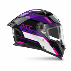 Casco integral MT Braker 2 Harmony Morado