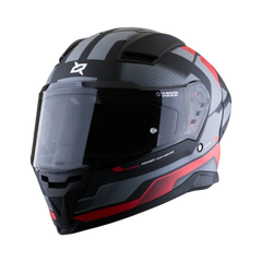 Casco Integral X-Sports Helios ASP N4 Negro Rojo