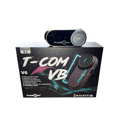 Intercomunicador Bluetooth casco moto Tcom Vb - V6 6 pilotos conferencia