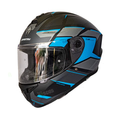 Casco integral Spartan Draken Sunray Azul