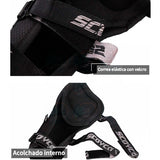 Kit de Rodilleras y coderas Scoyco K26H26 | Certificadas EN1621-1:2012