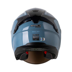 Casco Abierto Shaft 240DV Solid Azul metálico