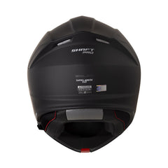 Casco Abatible Shaft Pro 4000 Negro Mate