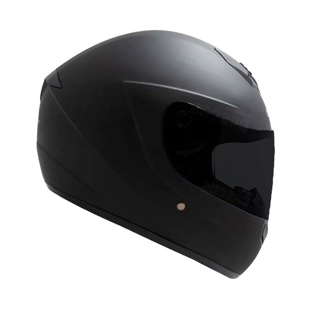Combo 2 Cascos Integrales KNT 878 Negro mate visor negro