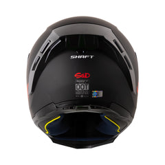 Casco Integral Shaft 562R Solid Negro Rojo