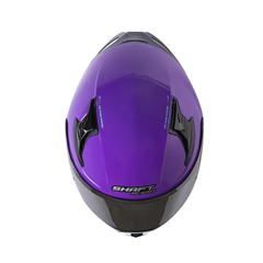 Casco Integral Shaft Pro 612DV Solid Morado Brillo