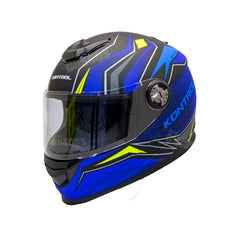 Casco Integral Niño KNT M65 Spyce Azul