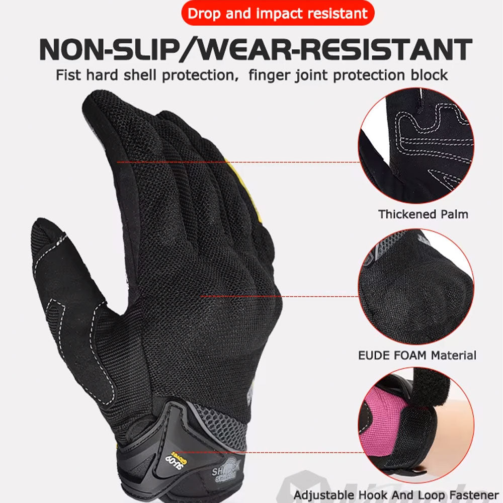 Guantes de moto Suomy SU09 Negro