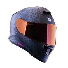 Casco Integral X-Sports V151 Amazonas Gris Fucsia