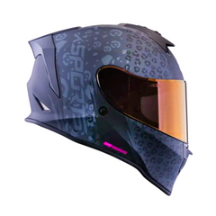 Casco Integral X-Sports V151 Amazonas Gris Fucsia