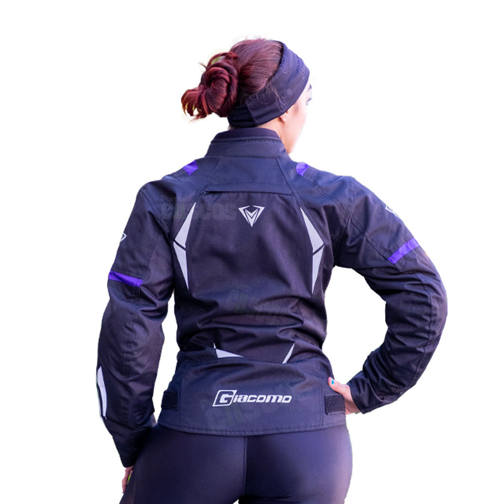 Chaqueta protección Certificada Giacomo Winter Mujer Morado